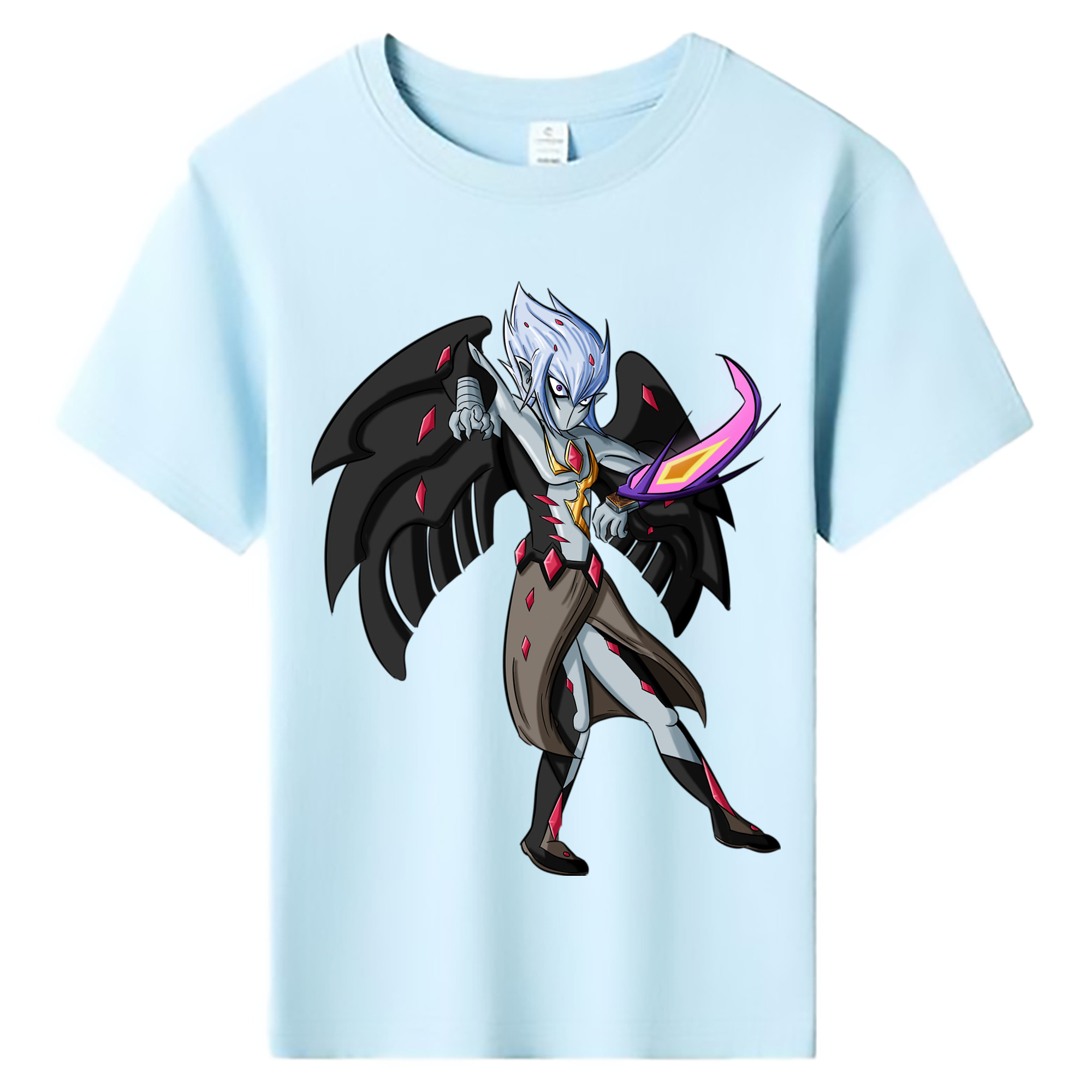（画像用） 遊☆戯☆王 Yu-Gi-Oh! 綿100％キッズTシャツ（フロントプリント）